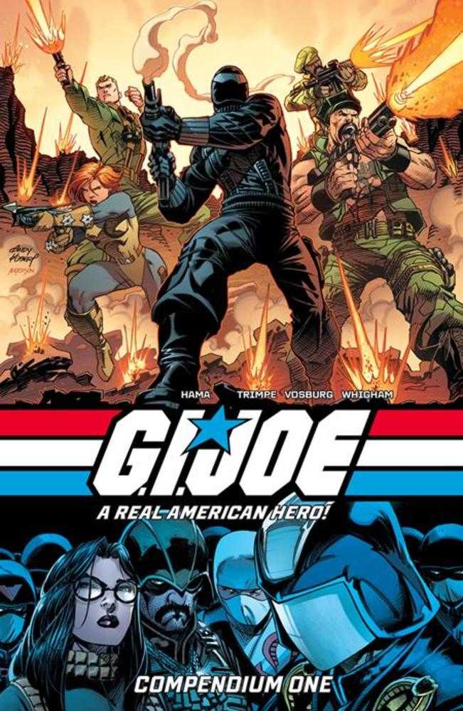 G.I. Joe A Real American Hero Compendium Book 01 Book Market Andy Kubert & Brad Anderson Cover