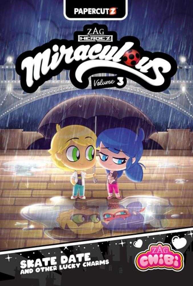 Miraculous Ladybug Chibi Volume 03 Skate Date & Other Lucky Charms