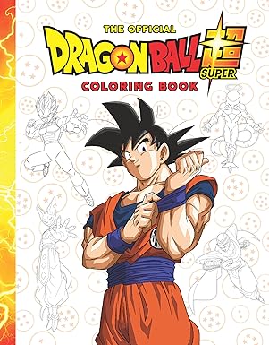 Dragon Ball Super Official Colouring Book