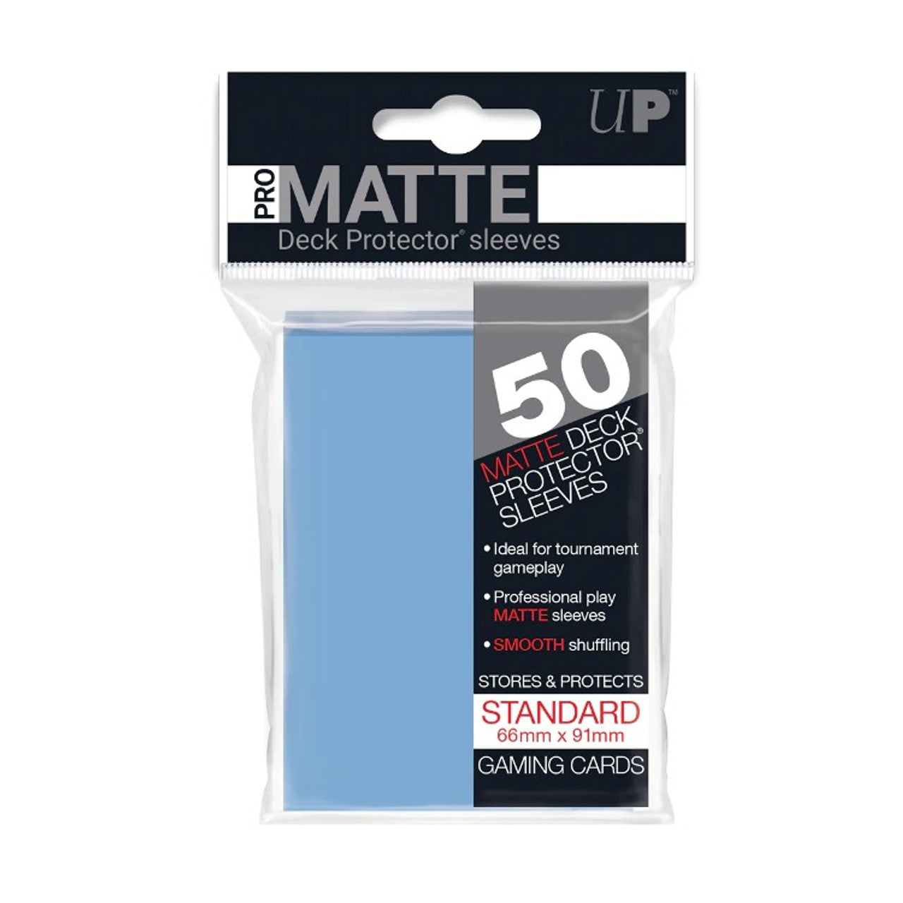 Pro-Matte Light Blue Sleeves 50ct