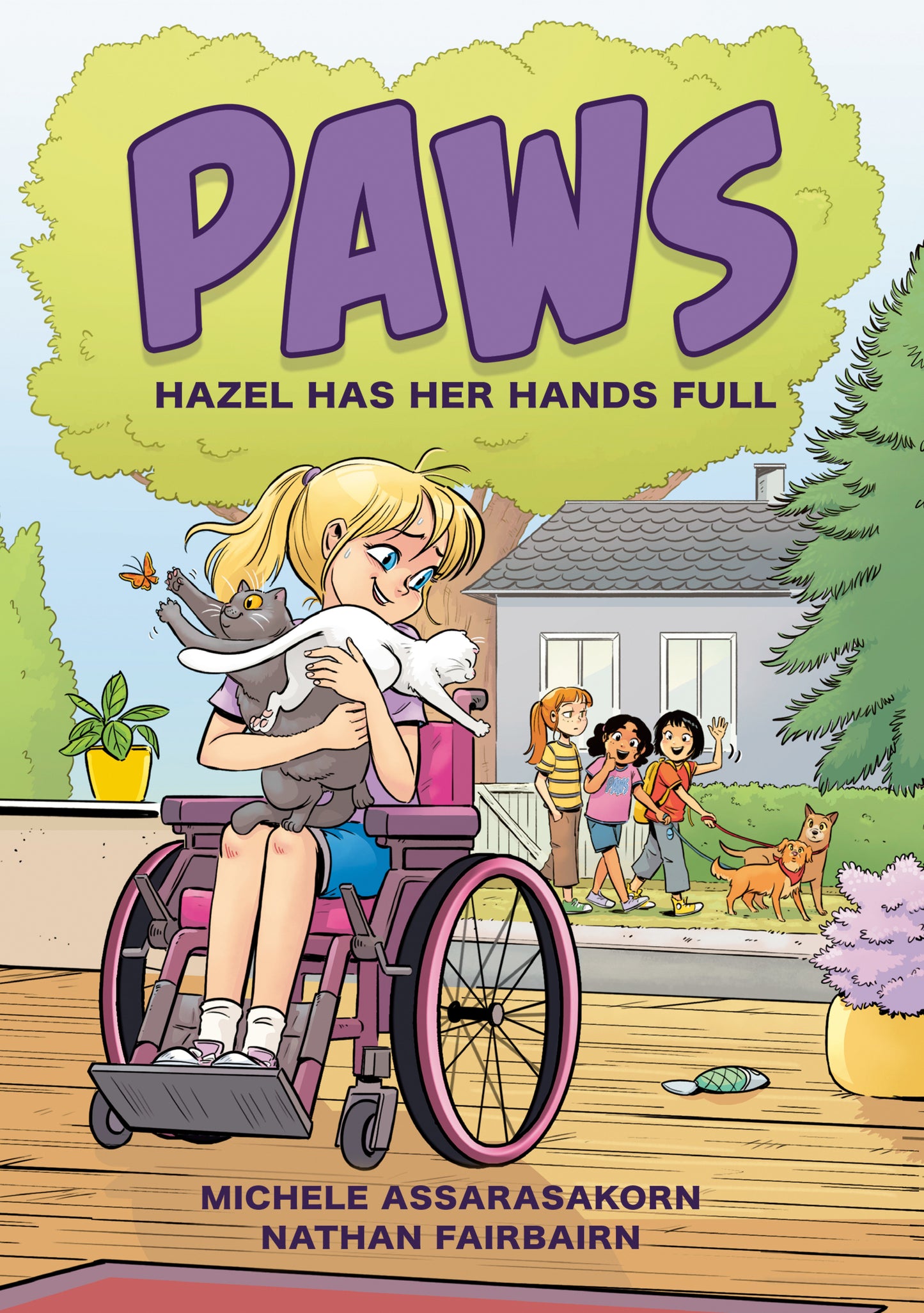 Paws Volume 04 Hazel Has Her Hands Full