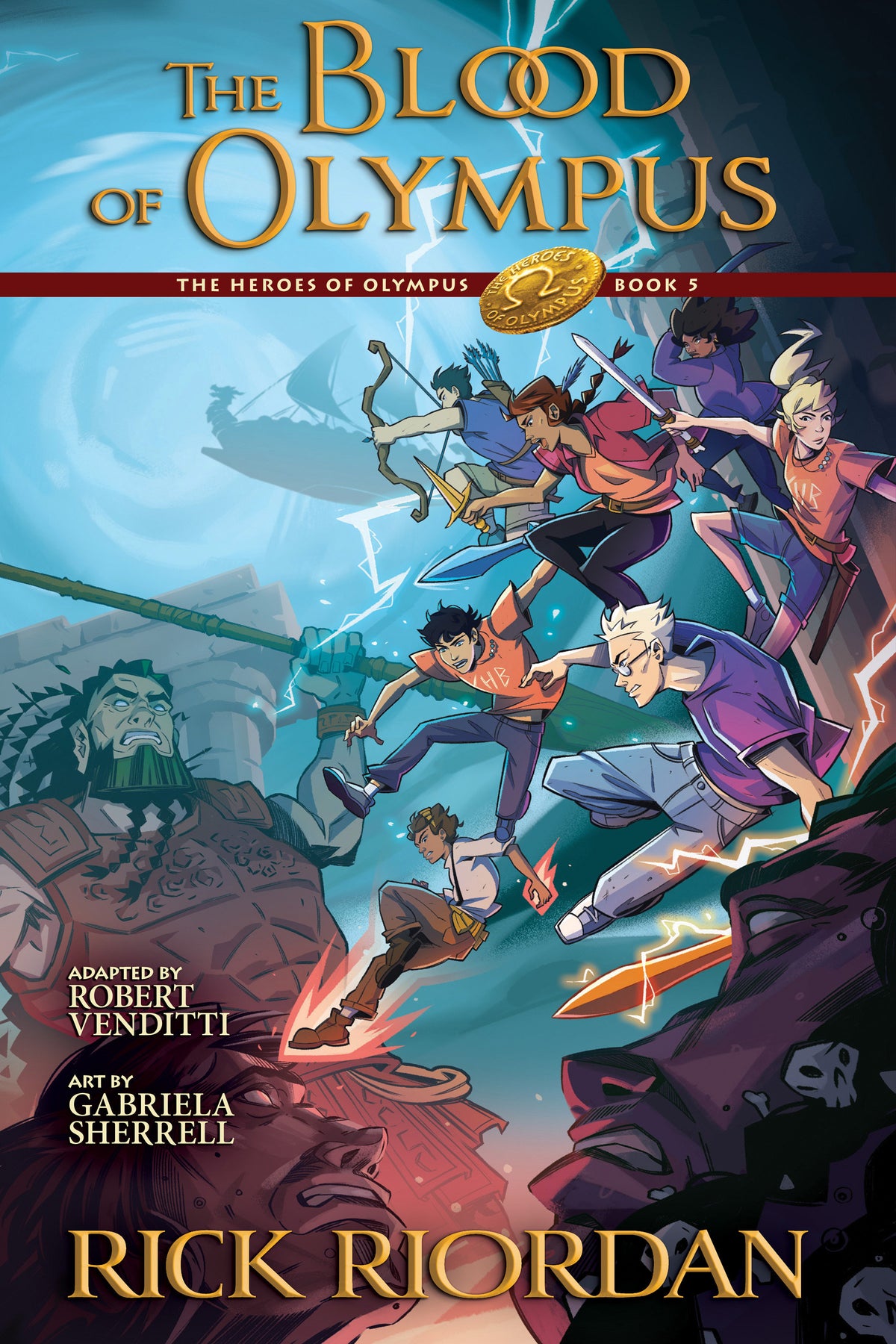 Heroes of Olympus Vol.5 Blood of Olympus