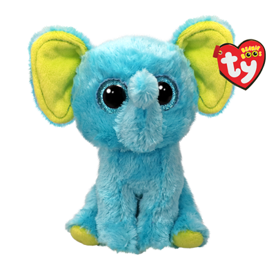 Trunkles Blue Elephant 6" Beanie Boo