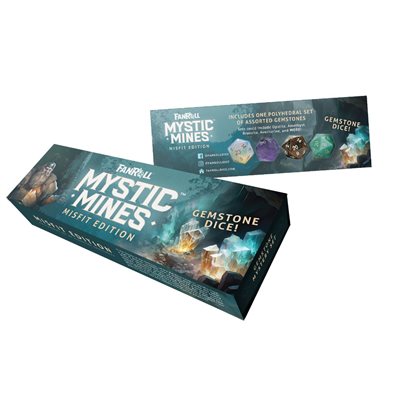 Mystic Mines Gemstone Dice: Misfit Edition