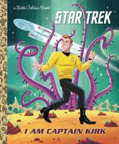 Little Golden Book Star Trek I Am Captain Kirk