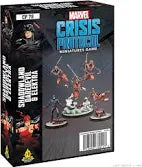 Marvel Crisis Protocol Shadowland Daredevil & Elektra with Hand Ninjas