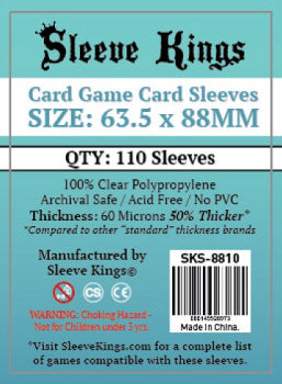Card Game Sleeves 63.5 x 88mm