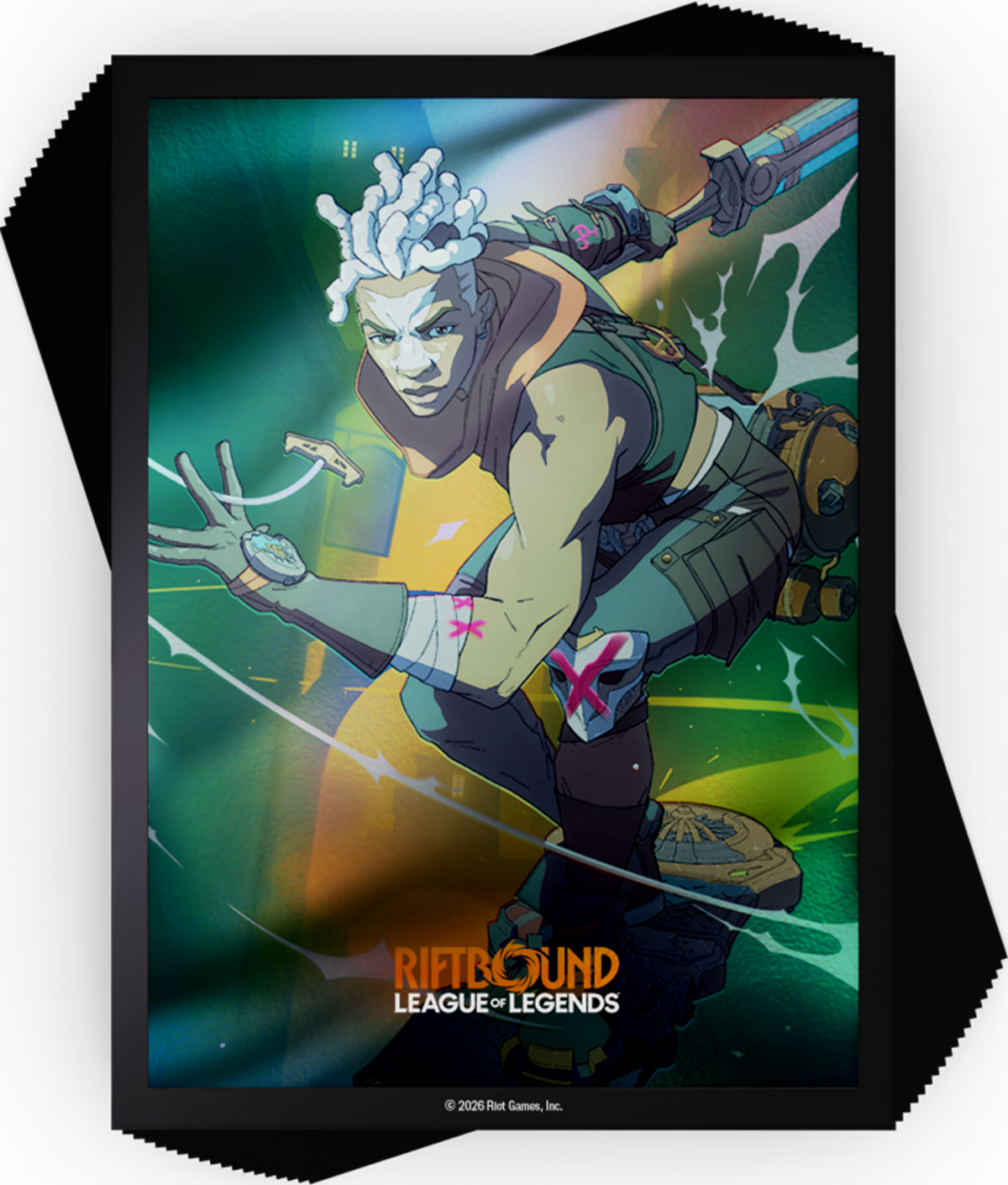 Riftbound Radiance Art Sleeves 1 Ekko 100ct