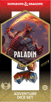 D&D Adventure Dice Paladin: Orange/Black