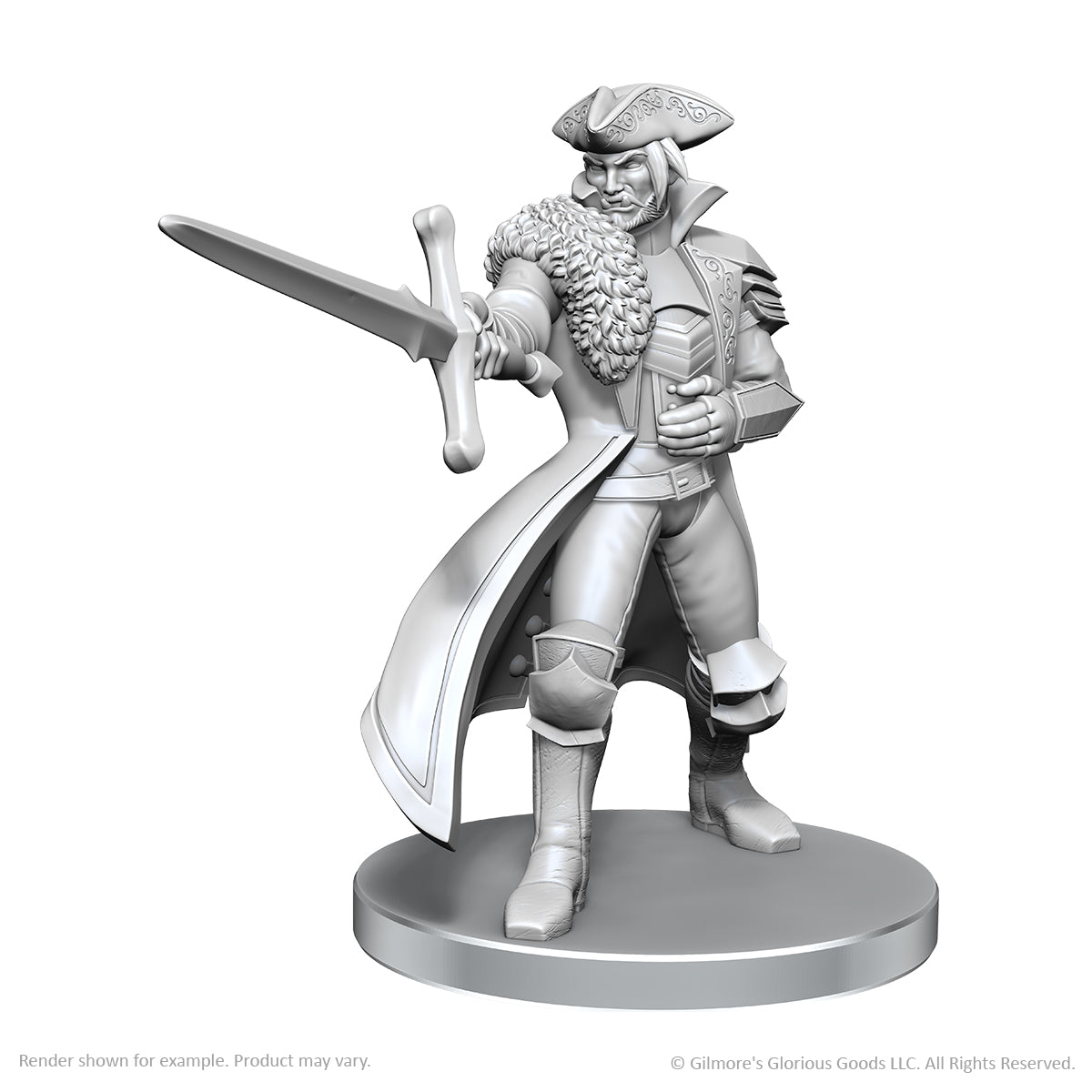 Critical Role Unpainted Jester Lavorre & Fjord Stone (WV26)