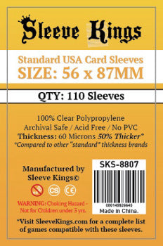 Card Sleeves 56 x 87mm