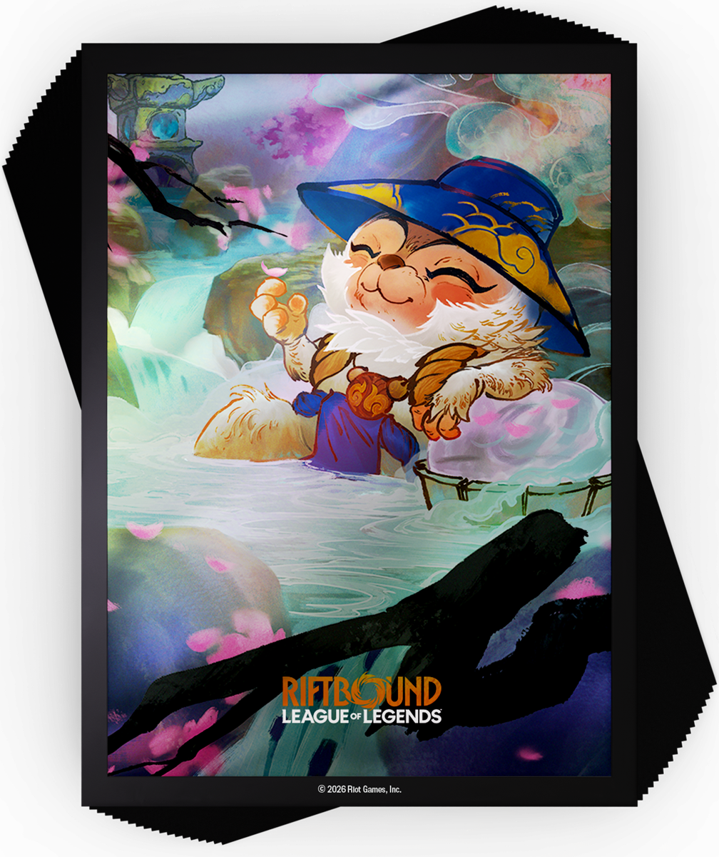 Riftbound Sleeves Spiritforged Spirit Blossom Teemo 100ct