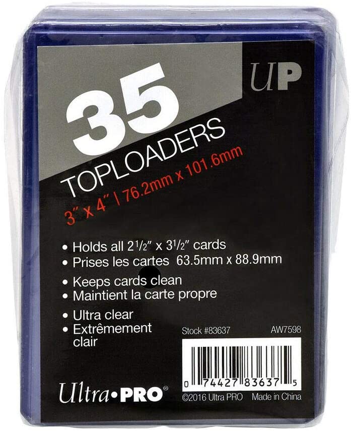 Ultra Pro Toploders Card Protectors 35ct