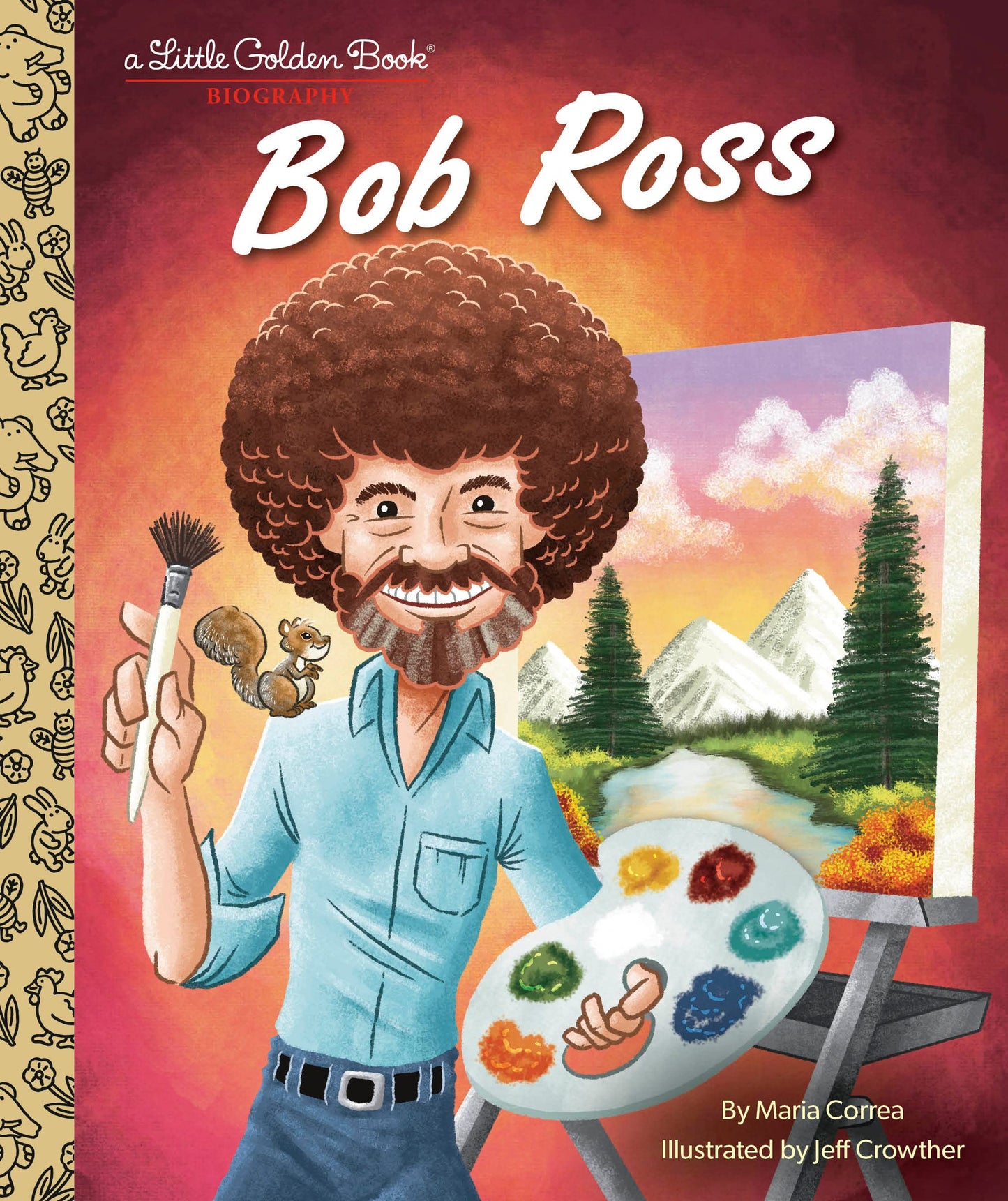 Little Golden Book Bob Ross