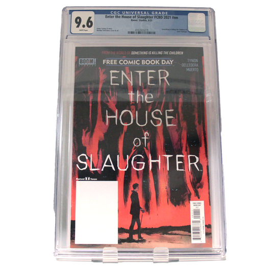 Enter the House of Slaughter FCBD 2021 nn 8/21 Boom! Studios (CGC Graded)