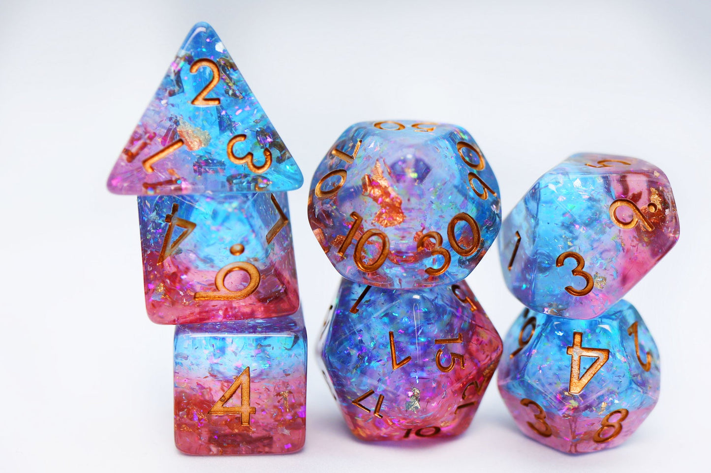 Mermaid Blood 7pc Dice Set