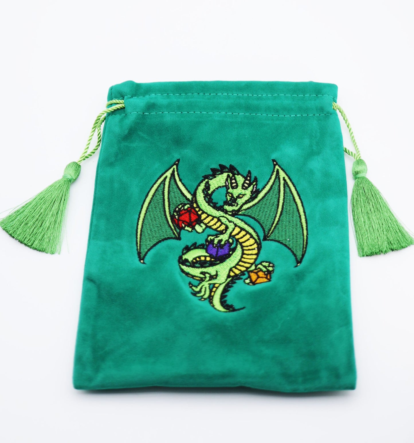 Green Dragon Dice Bag