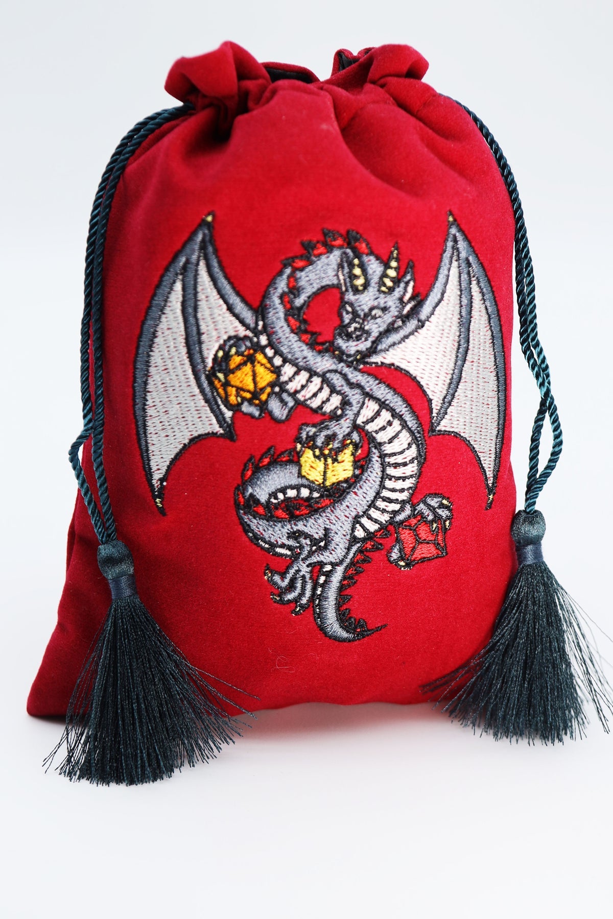 Black Dragon Dice Bag
