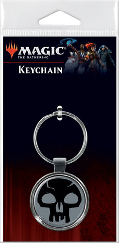 Magic the Gathering Swamp Mana Keychain