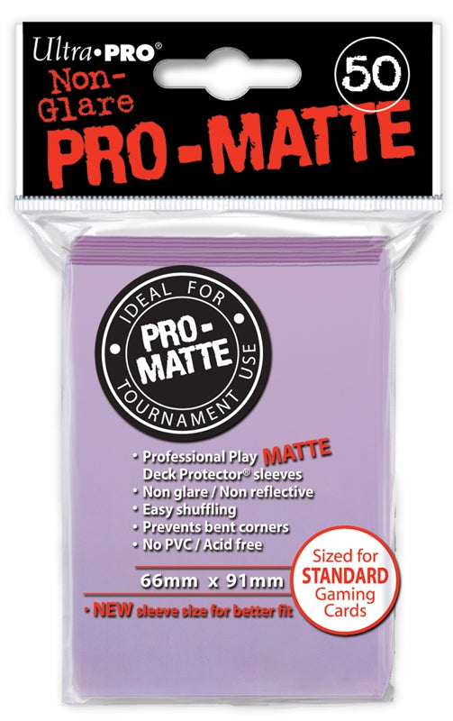 Pro-Matte Lilac Sleeves 50ct