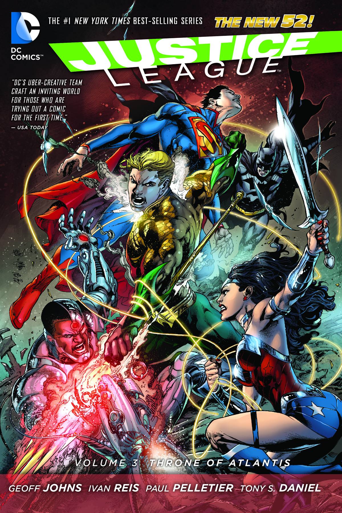 Justice League Volume 03: Throne of Atlantis (New 52)