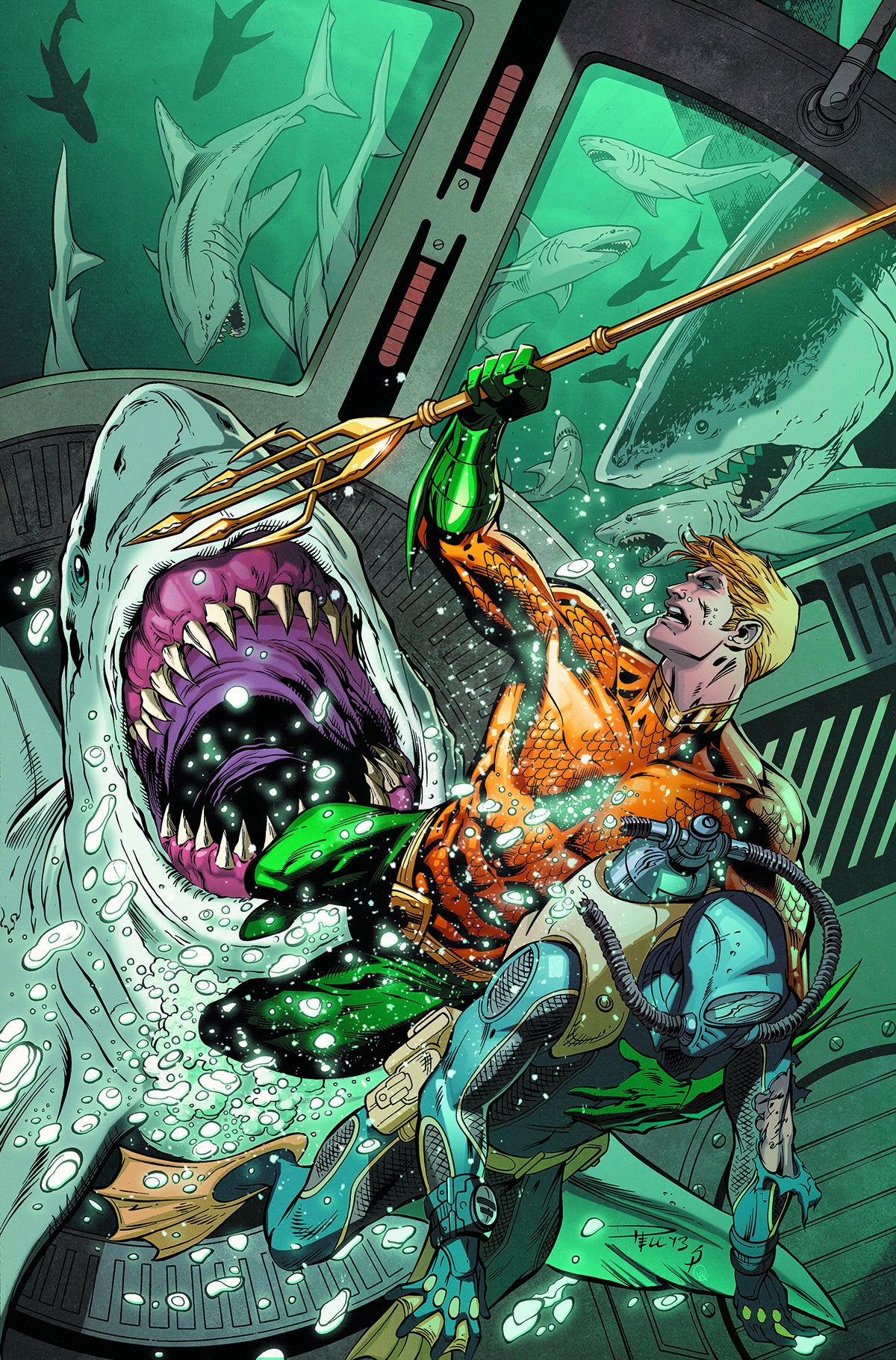 Aquaman HC Vol. 05 Sea Of Storms (N52)