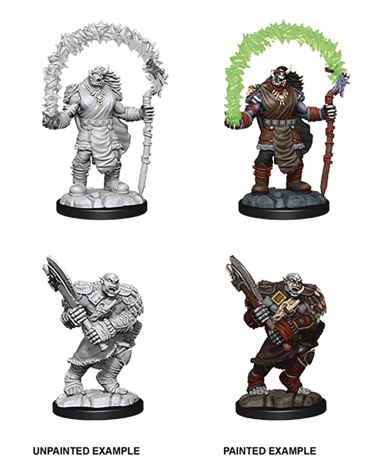 D&D Unpainted Orc Adventures