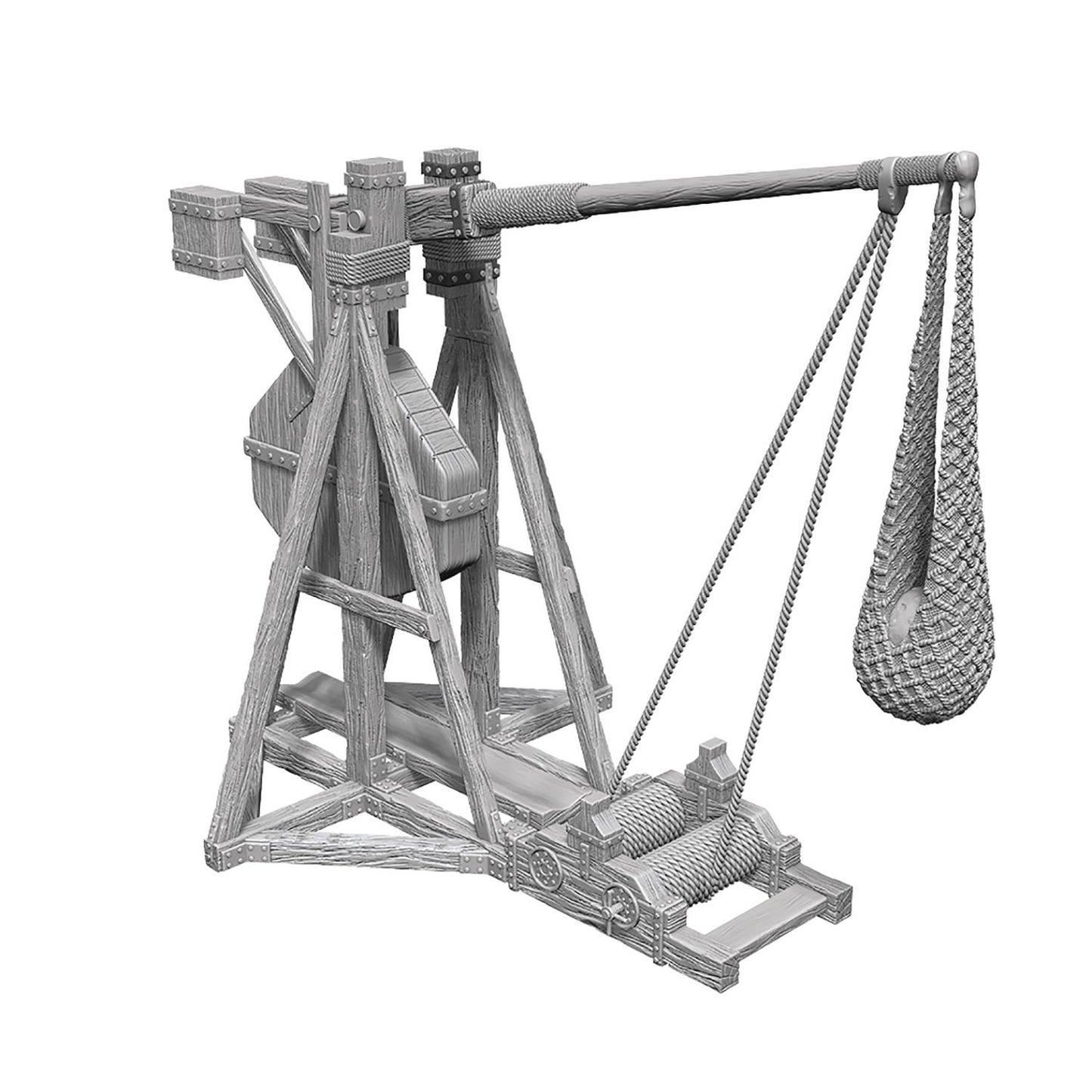 Wizkids Deep Cuts Unpainted Trebuchet Miniature