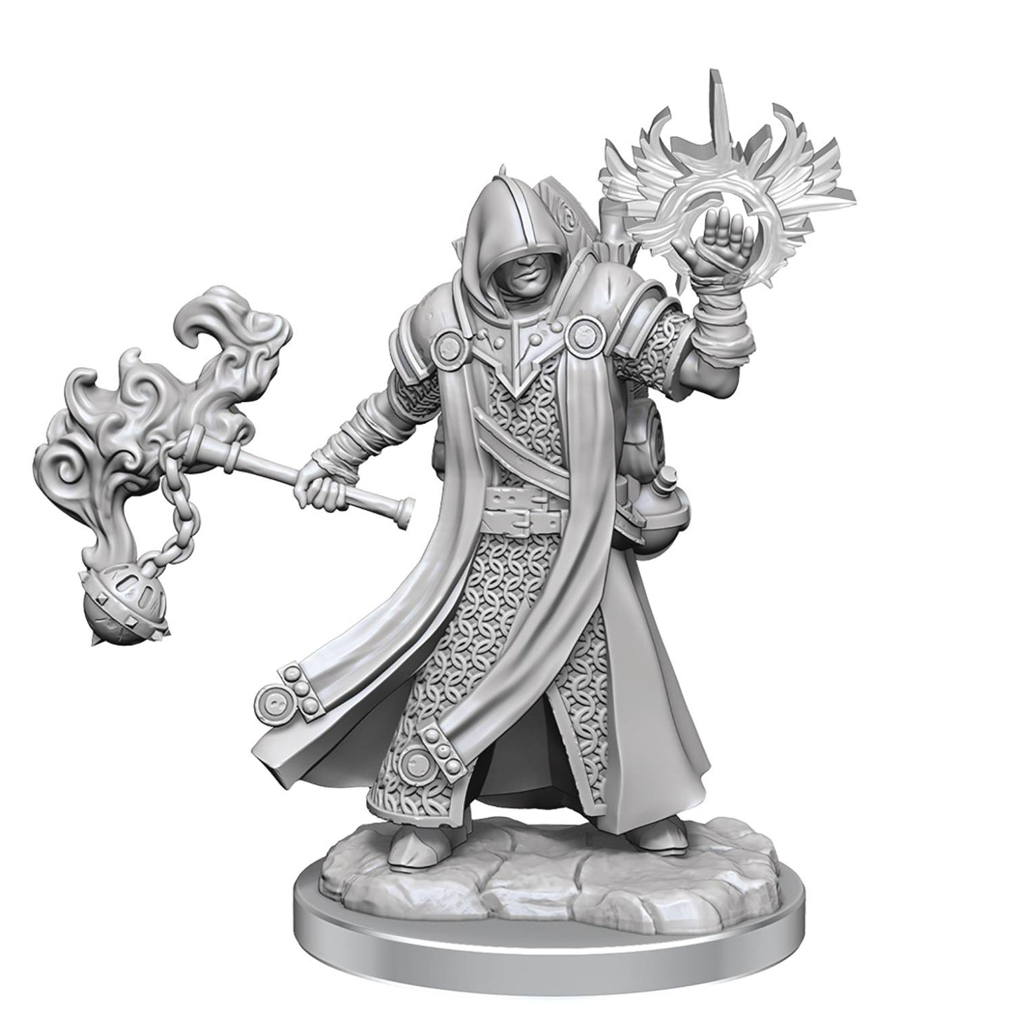 D&D Frameworks Human Cleric Male Miniature