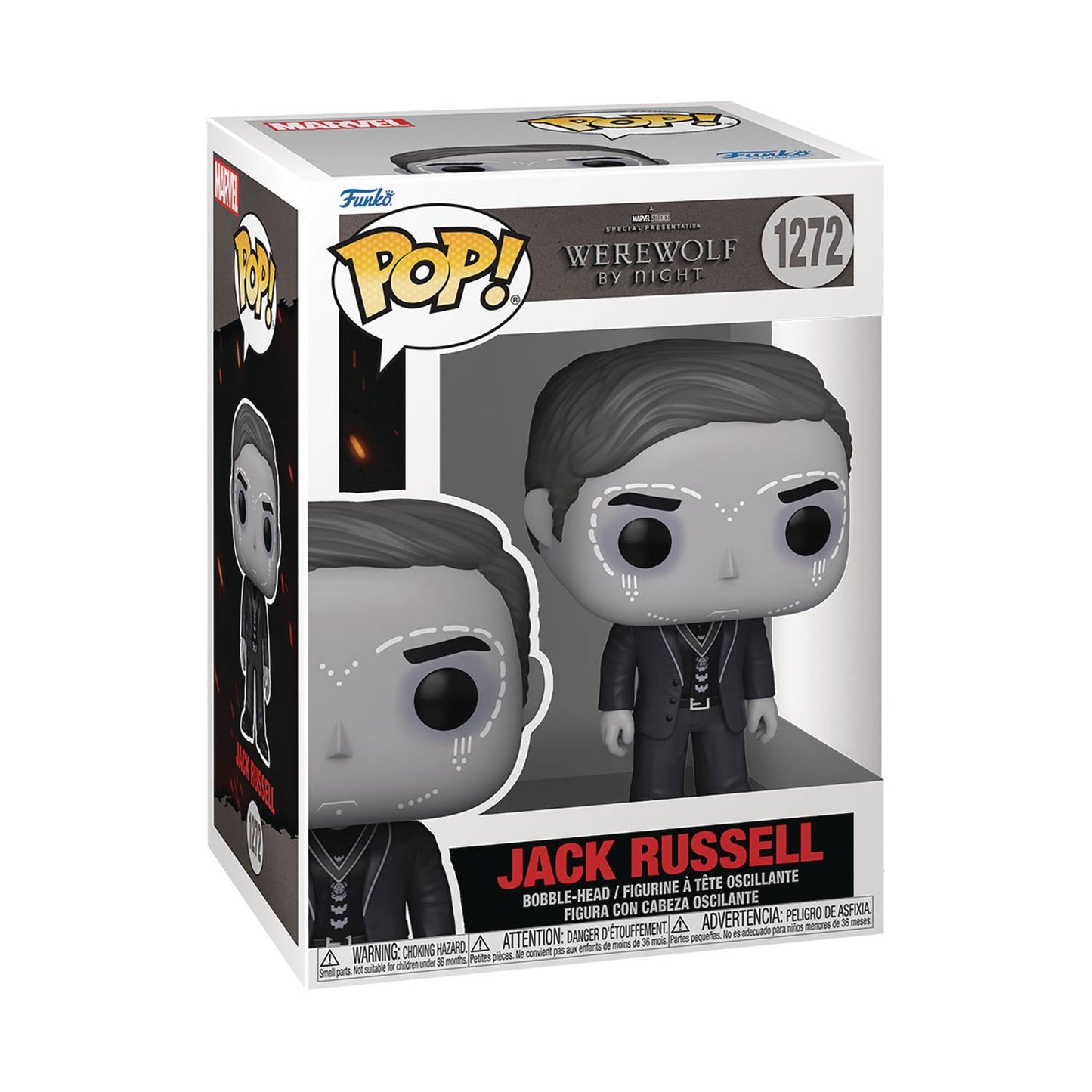 Pop Marvel Werewolf by Night Jack Russell Vinyl Figure