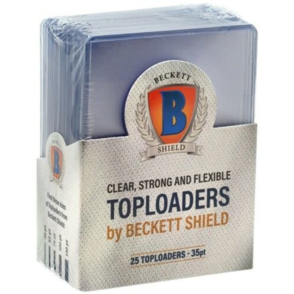 Beckett Shield Toploader Sleeves (25-Ct)