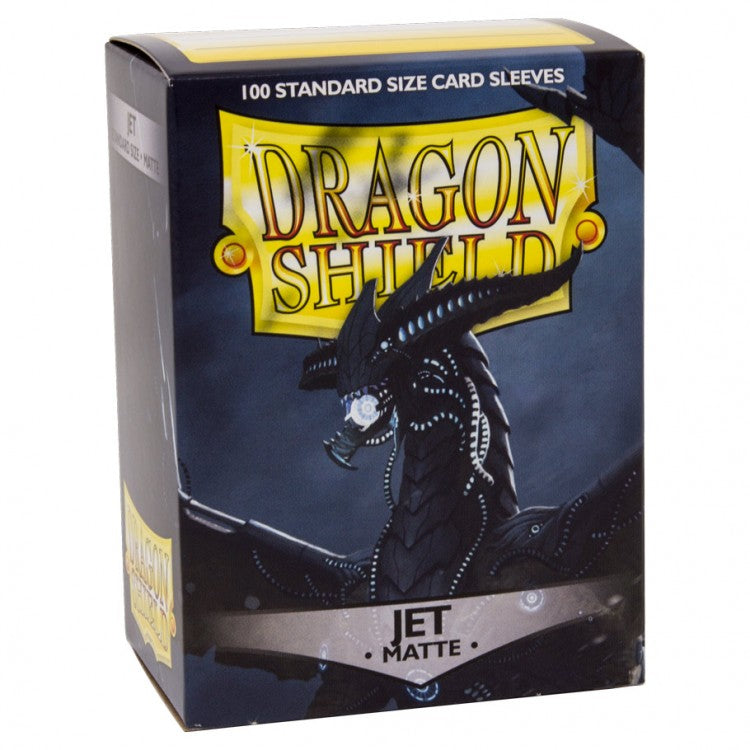 Dragon Shield Sleeves Matte Jet 100ct