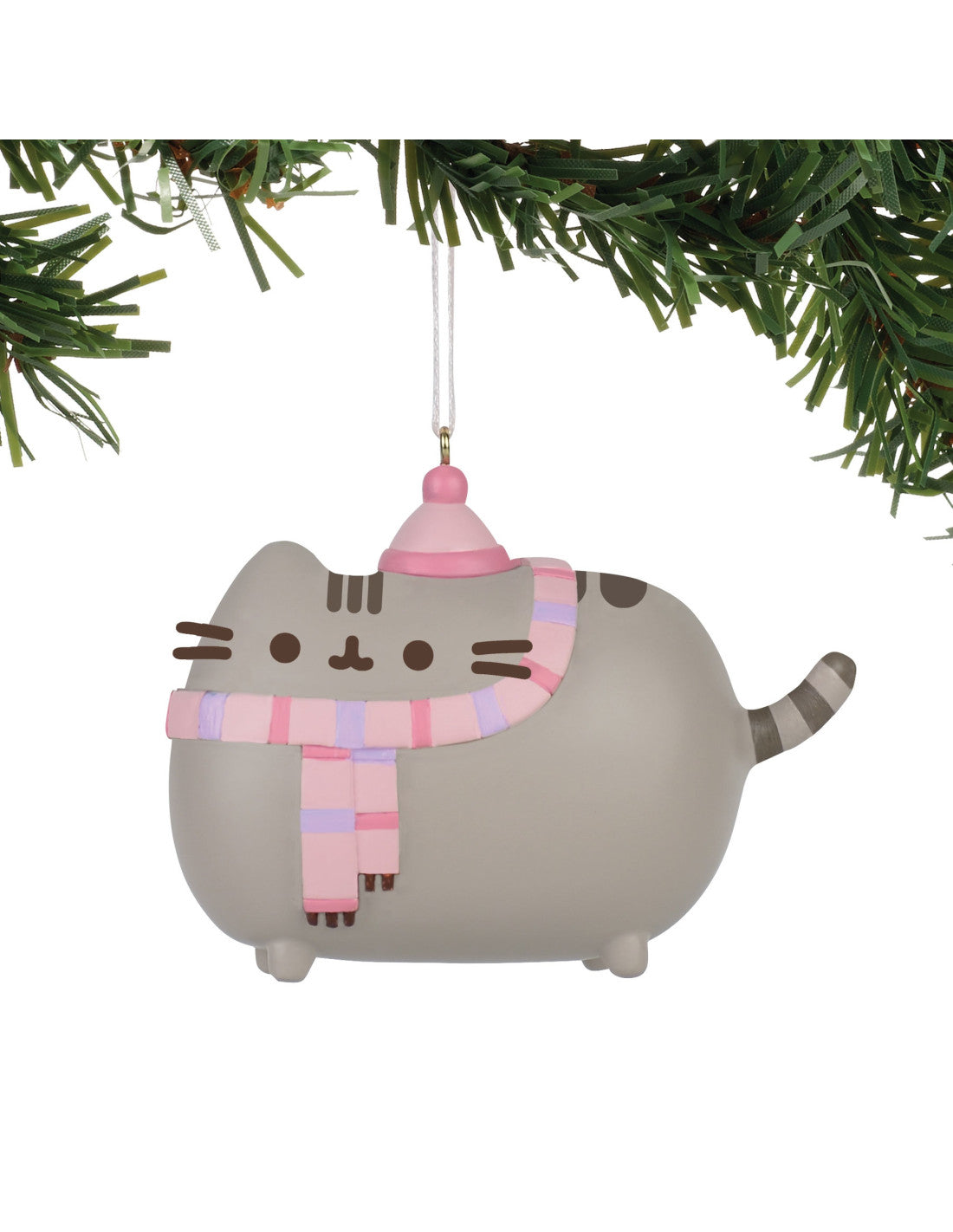 Pusheen Hat and Scarf Ornament