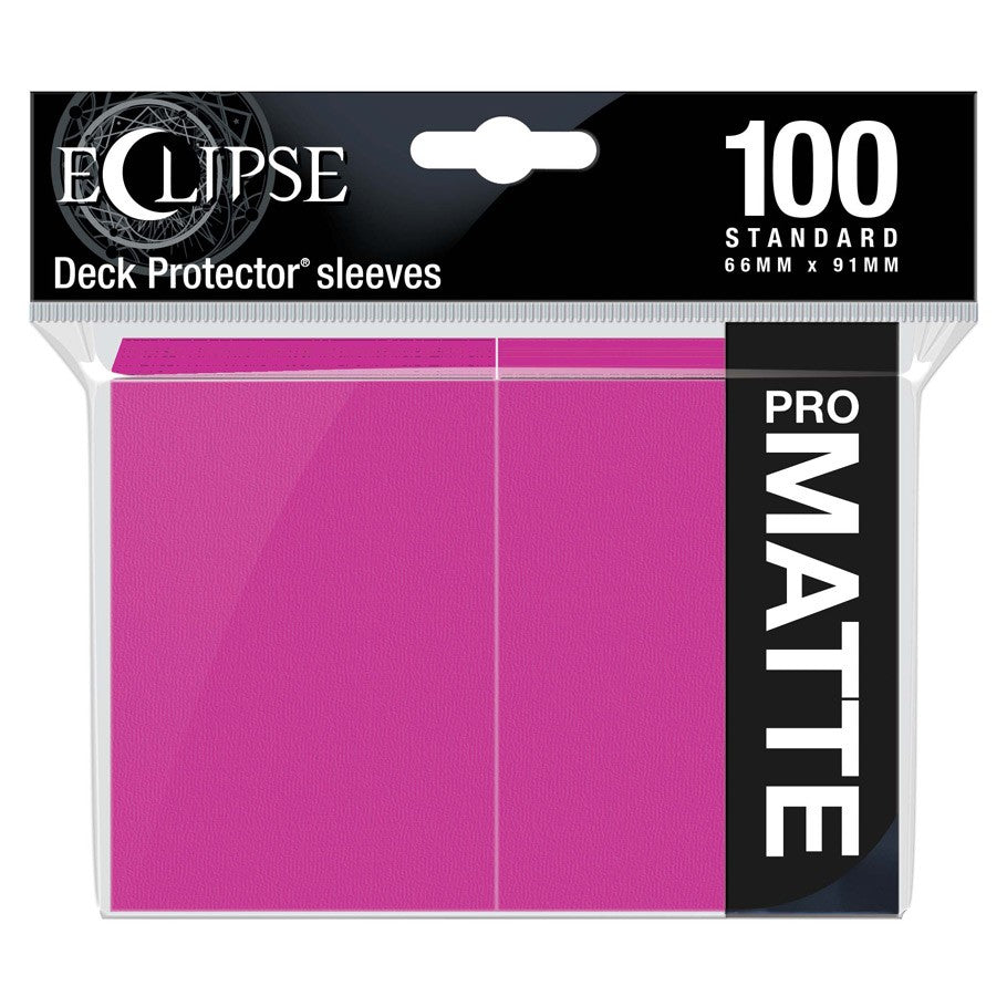 Pro-Matte Eclipse Hot Pink Sleeves 100ct