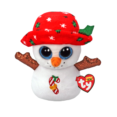 Brrrnie Snowman 6" Beanie Boo