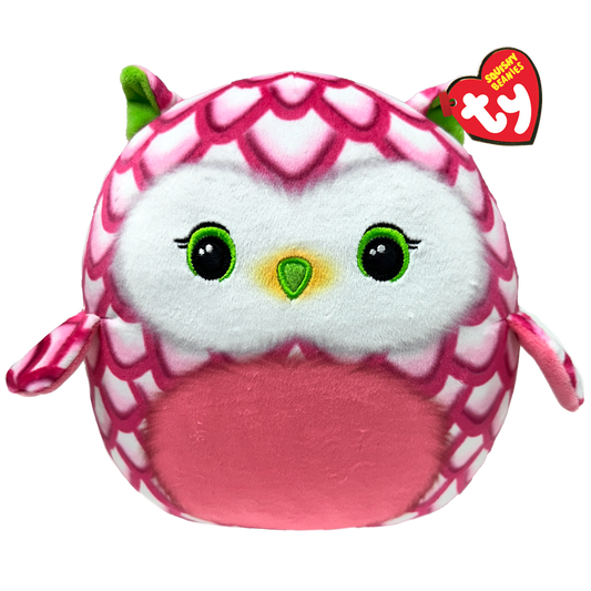Tootie Pink Owl 10" Squish-a-boo