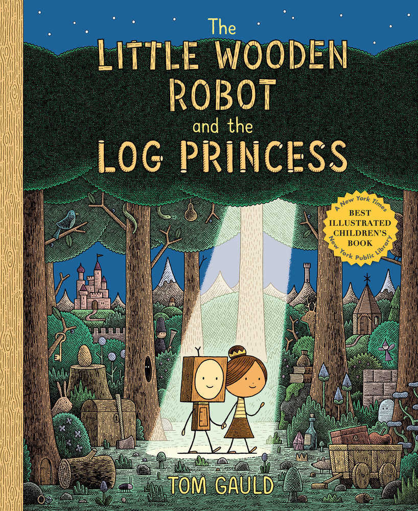 Little Wooden Robot and the Log Princess