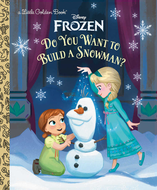 Little Golden Book Do You Want to Build a Snowman?