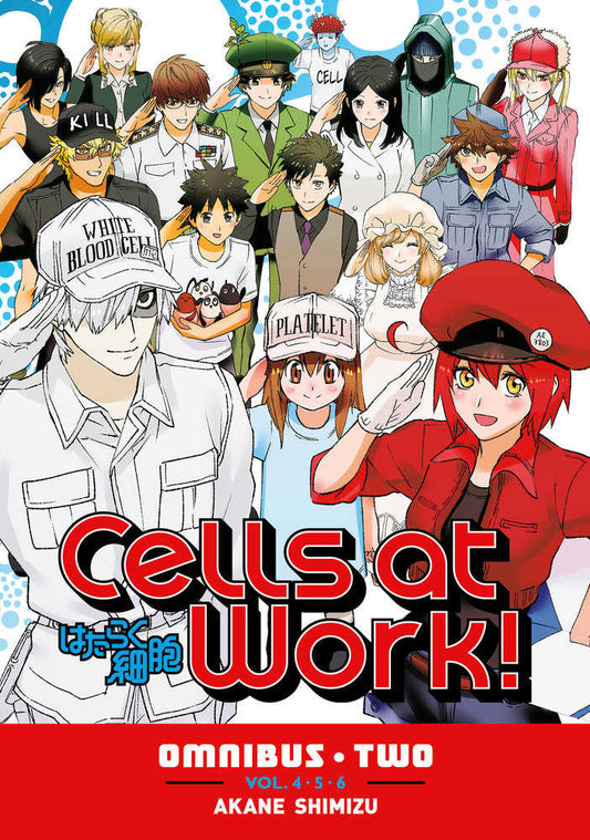Cells at Work Omnibus Volume 02 (Vols. 4-6)