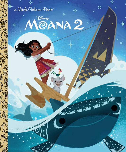 Little Golden Book Disney Moana 2