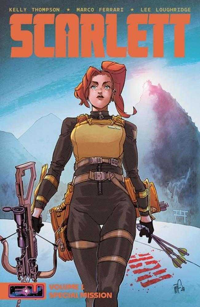 Scarlett Volume 01 Marco Ferrari & Lee Loughridge  Book Market Cover