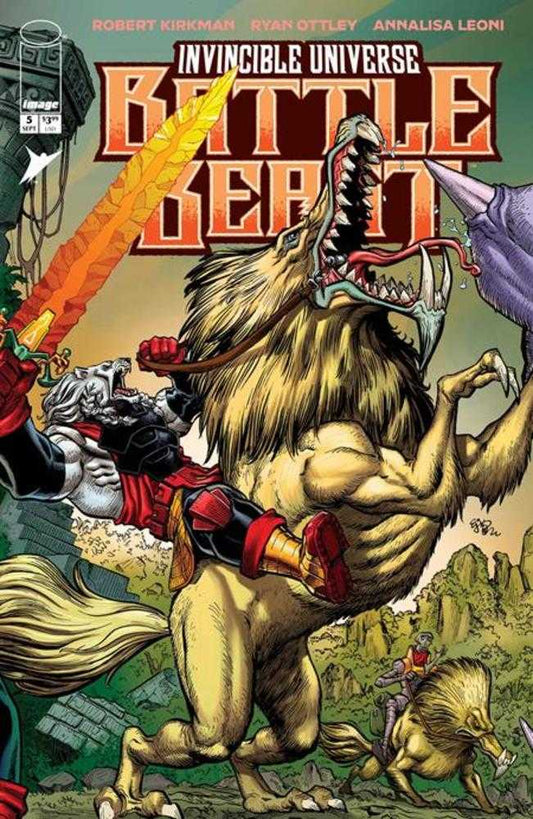 Invincible Universe Battle Beast #5 Cover C 1 in 10 Ej Su Connecting Variant