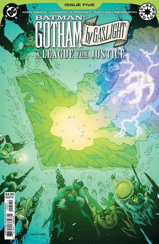 Batman Gotham By Gaslight A League For Justice #5 (Of 6) Cover A Leandro Fernandez