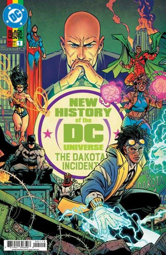 New History Of The DC Universe The Dakota Incident #1 (One Shot) 2nd Print Cover A Diego Olortegui