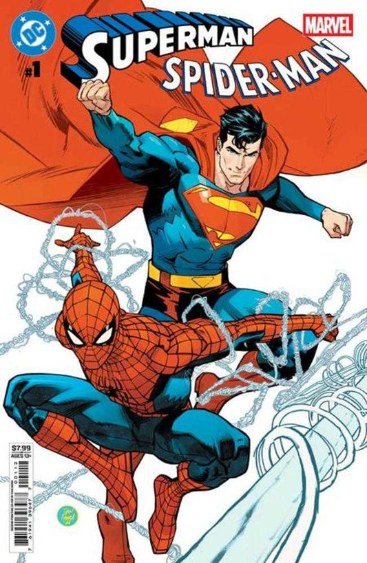 DC Marvel Superman Spider-Man #1 (One Shot) 2nd Print Cover A Dan Mora
