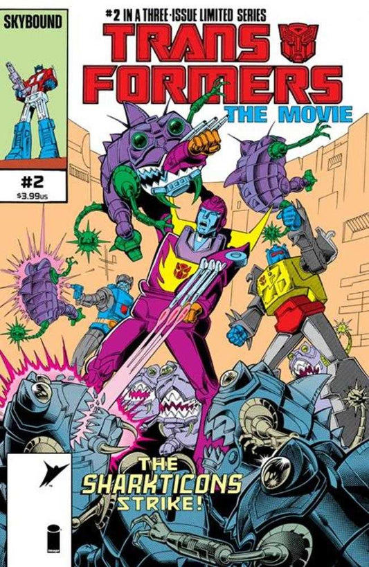 The Transformers The Movie 40 Th Anniversary Edition #2 (Of 3) Cover B Don Perlin & Ian Akin & Brian Garvey Variant