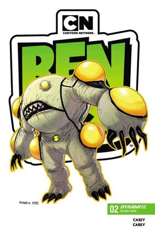 Ben 10 #2 2nd Printing Cover A Robert Carey