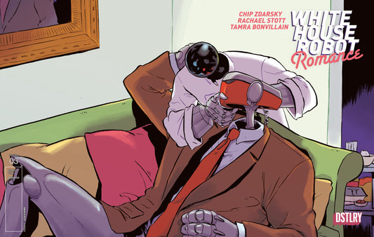 White House Robot Romance #3 Cover C Leslie Hung 5 Copy Variant