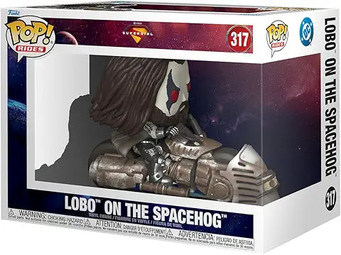 Pop Supergirl Movie Lobo with Vehicle