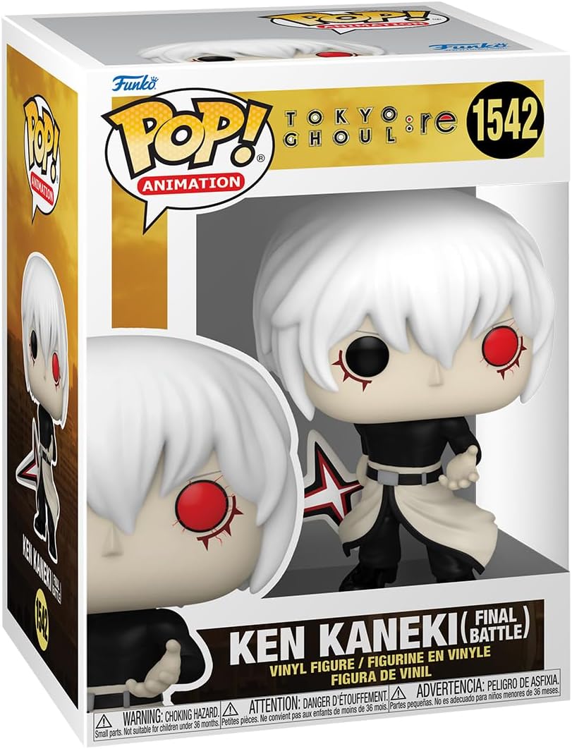 Pop Anime Tokyo Ghoul:re Ken Kaneki (Final Battle) Vinyl Figure